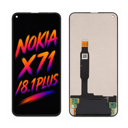 Nokia X71 / 8.1 Plus Incell LCD Screen Assembly Replacement — High Brightness & True Color Restoration