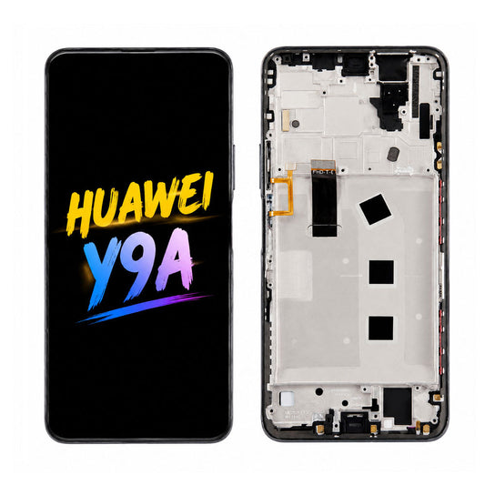 Compatible for Huawei Y9A Screen Assembly Replacement — Original Pressed Display with High Brightness & Natural Colors