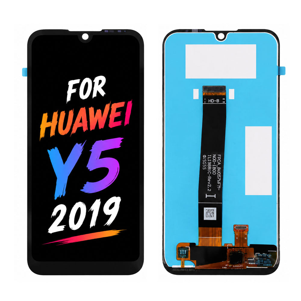 Huawei Y5 2019 LCD Screen Assembly — Original Pressed Replacement with Natural Color & High Brightness Display