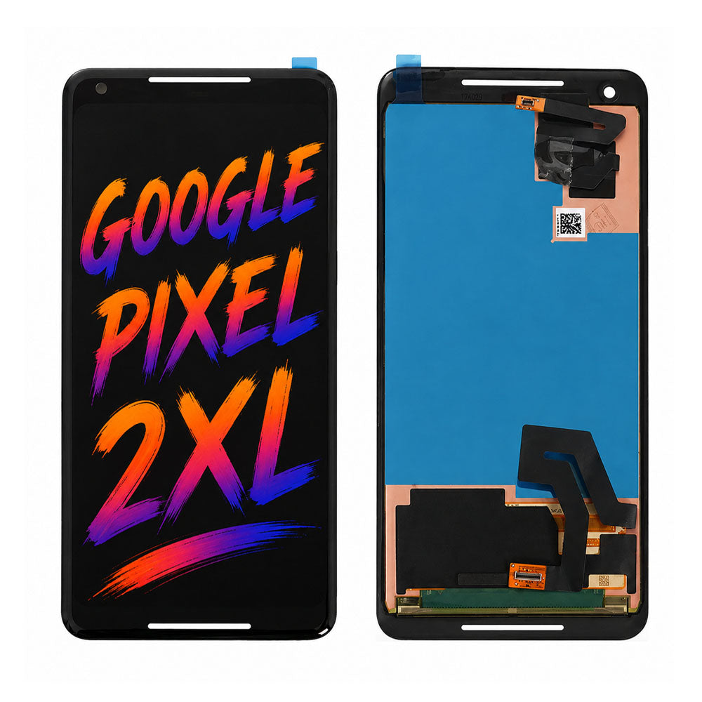 Google Pixel 2 XL Full Original Screen Assembly with Bracket — Brand New OEM Quality