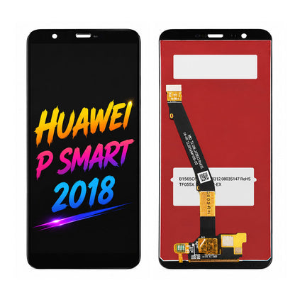 Huawei P Smart 2018 Display Screen Assembly — Original Pressed Replacement with Natural Color & High Brightness
