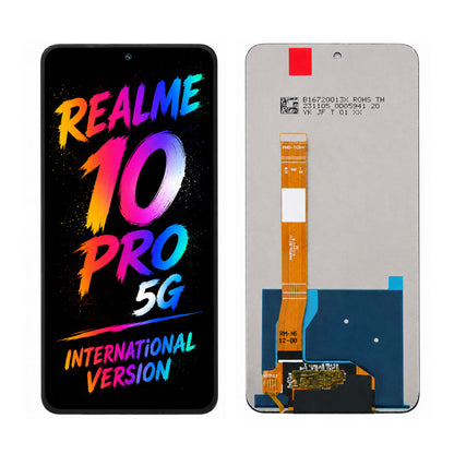 Compatible for Realme 10 Pro 5G Global Version Screen Assembly Replacement — High Brightness & Clear Display