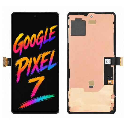 Google Pixel 7 Original Display Assembly with Frame — Refurbished Lens Glass