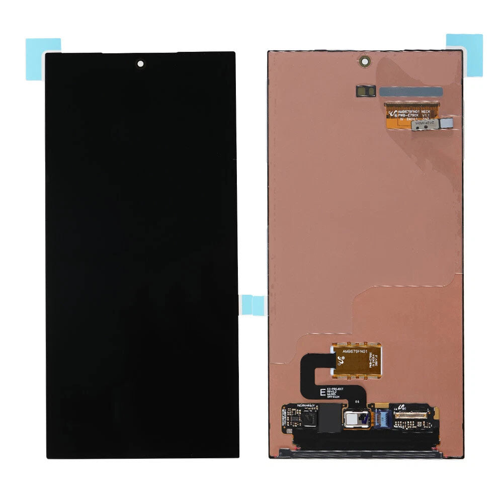 Original Samsung Galaxy S24 Ultra Bezel-Free Screen Assembly — Authentic OEM Display Replacement for Unmatched Clarity