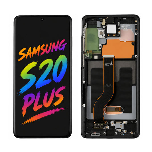 Samsung Galaxy S20 Plus OLED Screen Replacement — Soft Flexible Display Assembly (G985 / G986)
