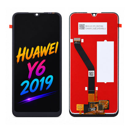 Huawei Y6 2019 LCD Screen Assembly — Original Pressed Replacement with Natural Color & High Brightness Display