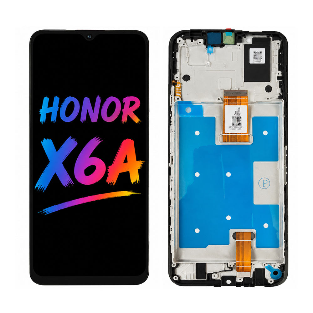 Honor X6A LCD Screen Assembly Replacement — Original Pressed Screen with High Brightness & Realistic Color Output