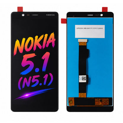 Nokia 5.1 (N5.1) Incell LCD Screen Assembly Replacement — Vivid Colors, High Brightness Display
