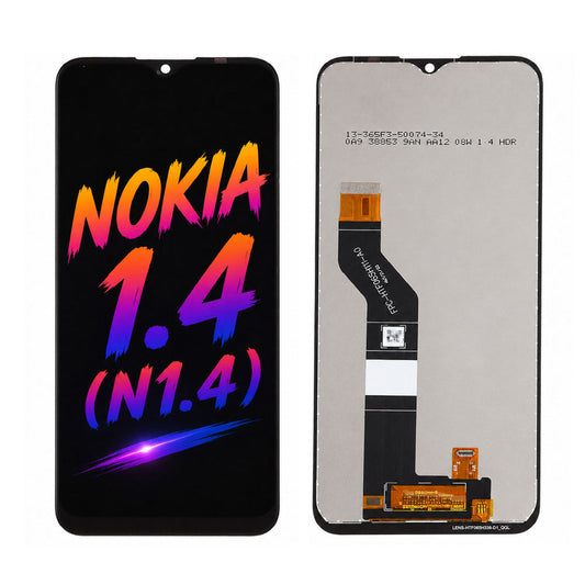 Nokia 1.4 (N1.4) Incell LCD Display Assembly Replacement — High Brightness & True Color Restoration