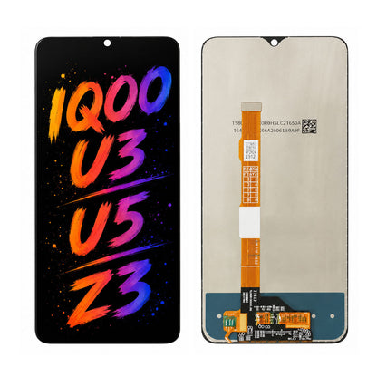 Compatible for Vivo iQOO U3 / U5 / Z3 Screen Assembly Replacement — High Brightness & Clear Color Display