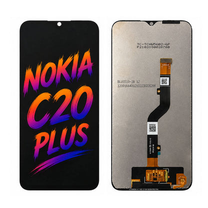 Nokia C20 Plus Incell LCD Screen Assembly Replacement — High Brightness & True Color Restoration