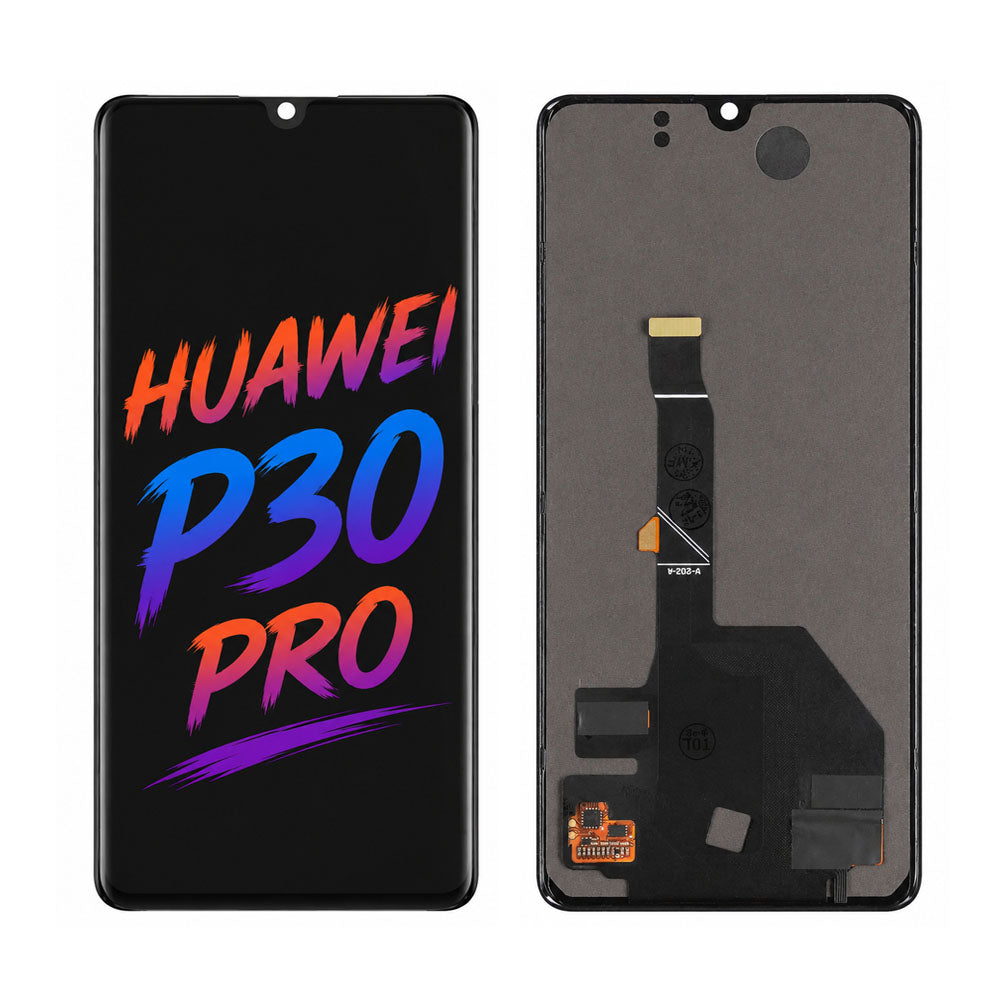 Huawei P30 Pro Display Screen Assembly — Original Pressed Replacement with Original Color Quality & High Brightness