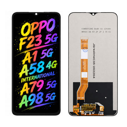 Compatible for OPPO F23 5G / A1 5G / A58 4G / A79 5G / A98 5G Screen Assembly Replacement — High Brightness & Vivid Color Display