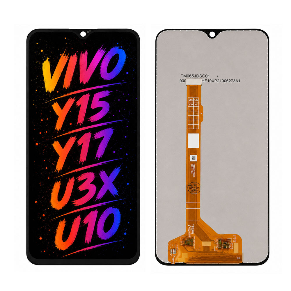 Compatible for Vivo Y15 / Y17 / U3x / U10 Screen Assembly Replacement — High Brightness & Clear Color Display