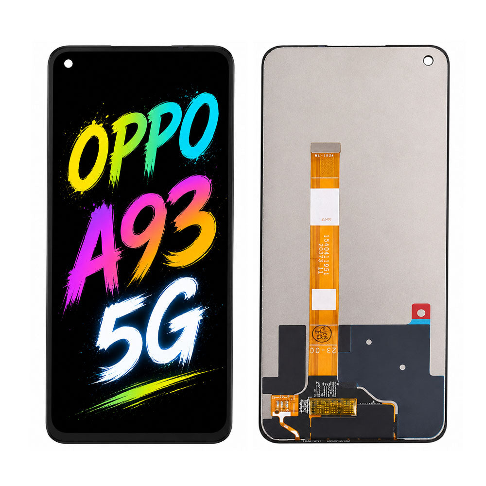 Compatible with OPPO A93 5G Screen Assembly Replacement — High Brightness Display with Clear Color Performance