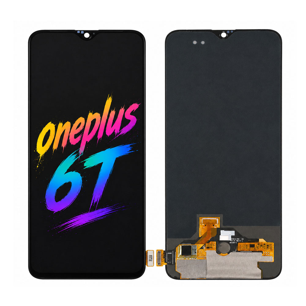 For OnePlus 6T Original Refurbished Screen Assembly (Frame Not Included) — True Color Restoration, High Brightness & Responsive Touch
