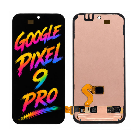 For Google Pixel 9 Pro Original Screen Assembly with Frame — True Color Restoration, High Brightness & Responsive Touch
