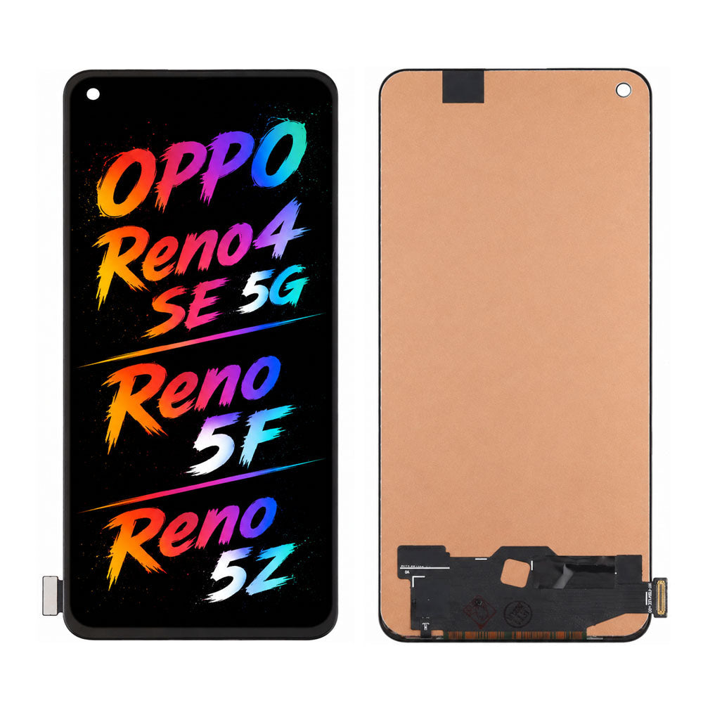 Compatible for OPPO Reno 4 SE 5G / Reno 5F / Reno 5Z Screen Assembly Replacement — High Brightness & Vivid Color Display
