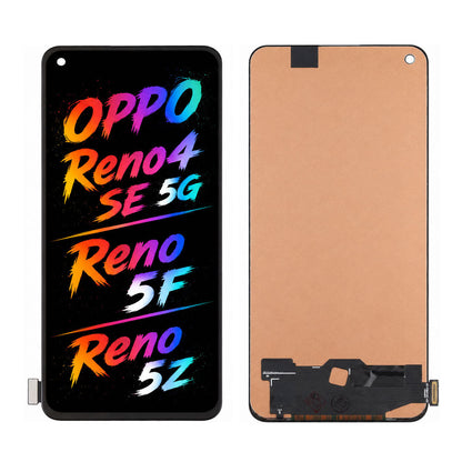 Compatible for OPPO Reno 4 SE 5G / Reno 5F / Reno 5Z Screen Assembly Replacement — High Brightness & Vivid Color Display