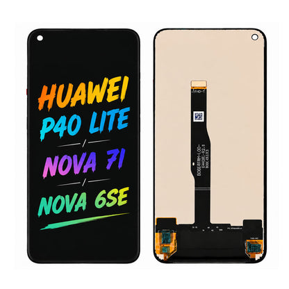 Huawei P40 Lite / Nova 7i / Nova 6SE Screen Assembly — Original Pressed Display with Natural Colors & High Brightness