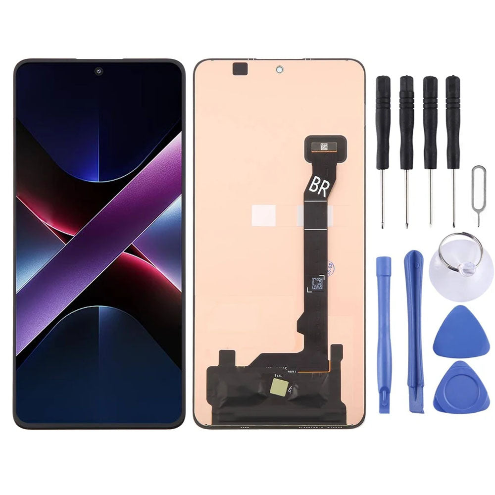 Xiaomi POCO X7 Pro Incell Frameless Screen Assembly — True-to-Life Colors & High-Brightness Display Replacement