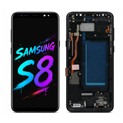 Samsung Galaxy S8 OLED Screen Replacement — Soft Flexible Display Assembly (G950)