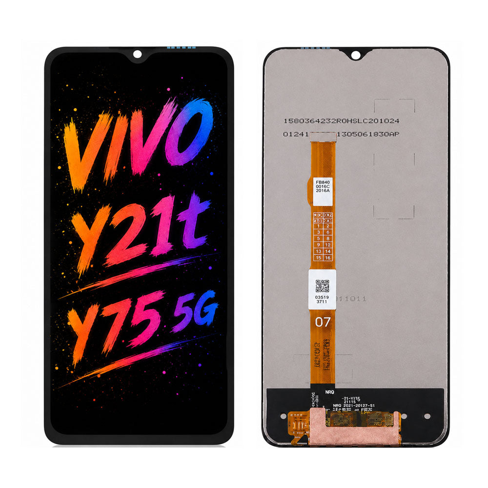 Compatible for Vivo Y21T / Y75 5G Screen Assembly Replacement — High Brightness & Clear Color Display