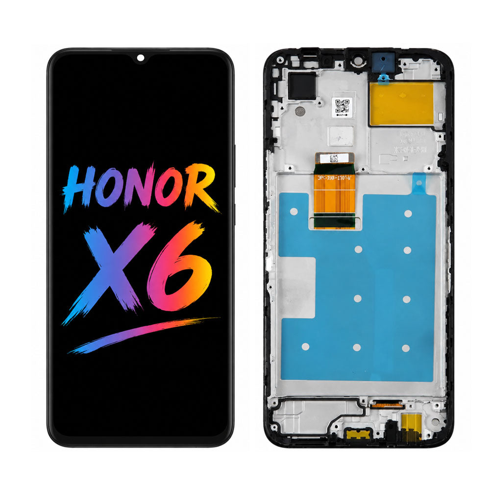 Honor X6 Display Replacement Screen Assembly — Original Pressed Panel with High Brightness & Lifelike Colors