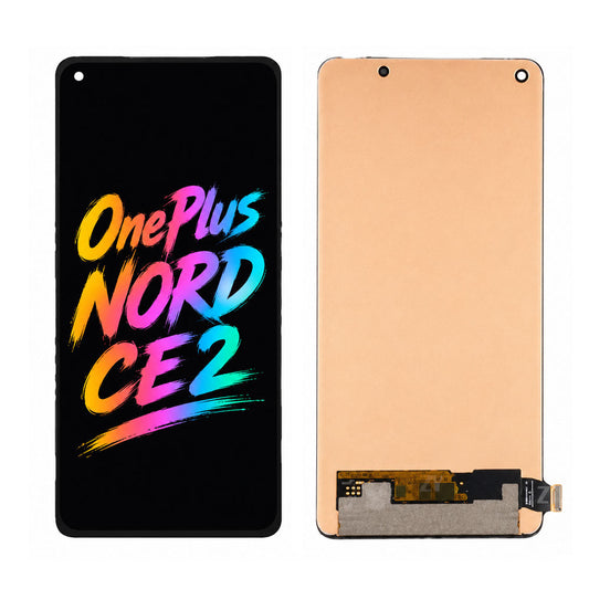 OnePlus Nord CE 2 OLED Visual Display Assembly with Deep Contrast & High Brightness Touch Replacement No Frame