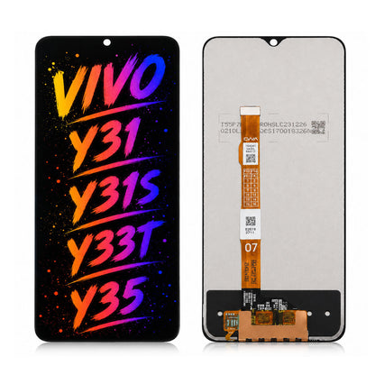 Compatible for Vivo Y31 / Y31s / Y33T / Y35 Screen Assembly Replacement — High Brightness & Vivid Color Display