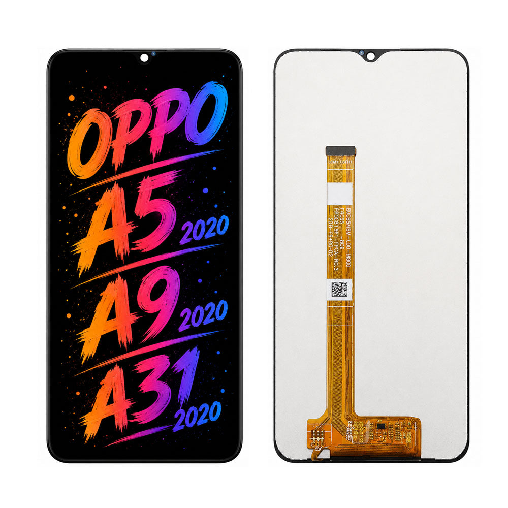 Compatible for OPPO A5 2020 / A9 2020 / A31 2020 Screen Assembly Replacement — High Brightness & Clear Color Display
