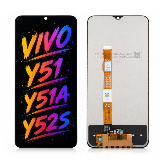 Compatible for Vivo Y51 / Y51A / Y52S Screen Assembly Replacement — High Brightness & Clear Color Display