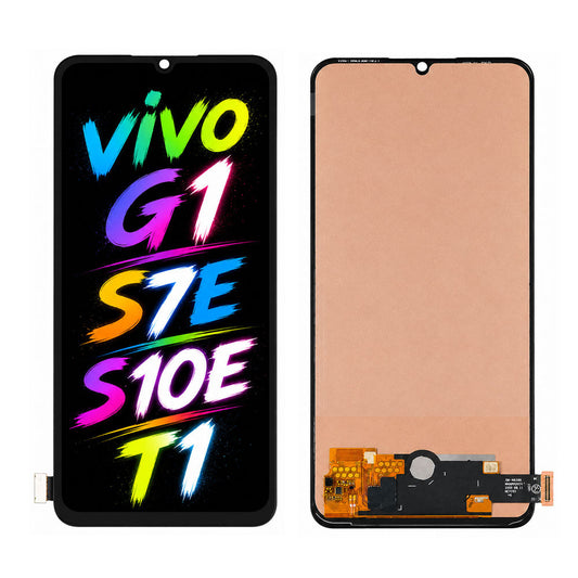 Compatible for Vivo G1 / S7e / S10e / T1 Screen Assembly Replacement — High Color Accuracy & Bright Display
