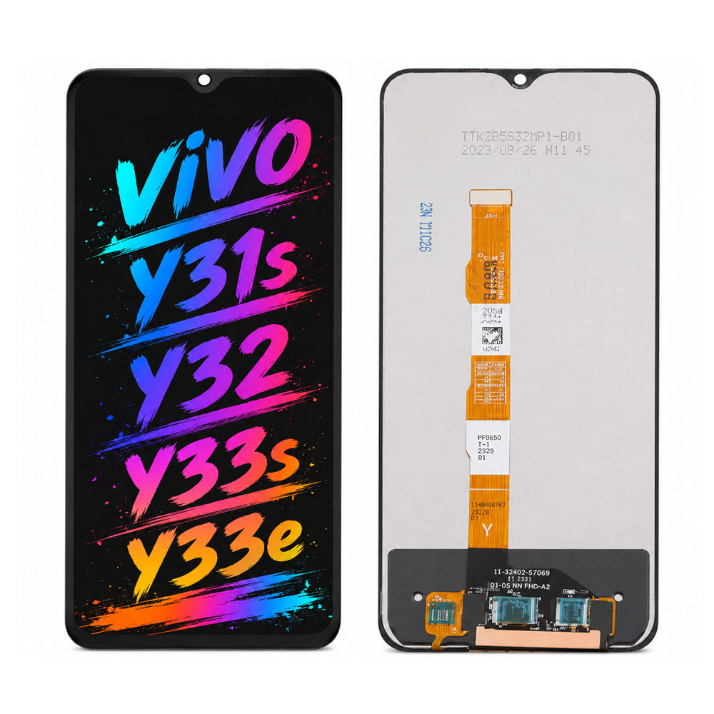 Compatible for Vivo Y31s / Y32 / Y33s / Y33e Screen Assembly — Premium Replica Display Replacement
