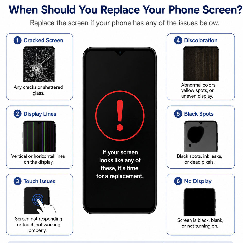 Compatible with Realme X7 Max / OPPO K9 Pro 5G / Realme GT Neo 2T / Realme GT Neo Flash Edition Screen Assembly Replacement — High Brightness & Vivid Color Display
