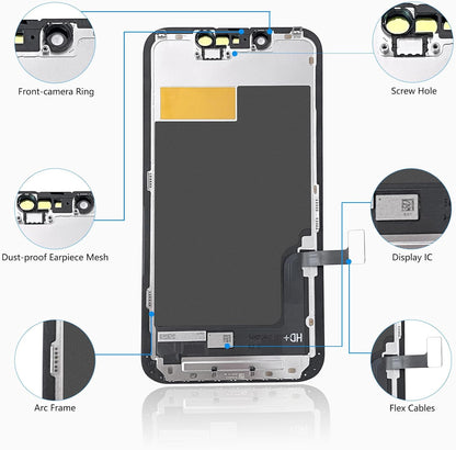 For iPhone 13 mini LCD Screen Replacement ( In-Cell, IC Replacement)