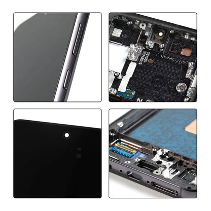 Original Samsung Galaxy S23 OEM Screen Assembly with Frame — Genuine Replacement for Perfect Fit and Performance