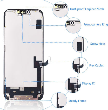 For iPhone 14 Plus LCD Screen Replacement ( In-Cell, IC Replacement)