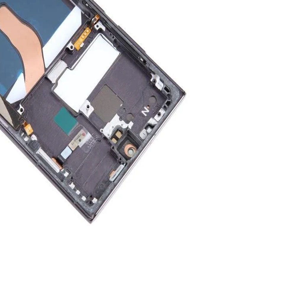 Original Samsung Galaxy S22 Ultra (S908) Screen Assembly with Frame — Genuine Replacement for Ultimate Clarity