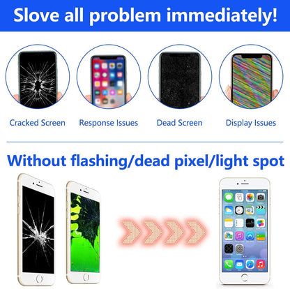 For iPhone 7 Plus White LCD Screen Replacement (In-Cell)