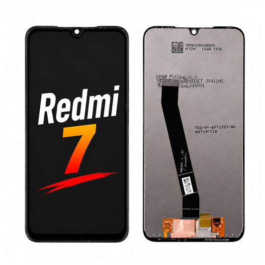 Redmi 7 INCELL HD+ Screen Assembly — Frameless Replacement, Sharp & Lively Display