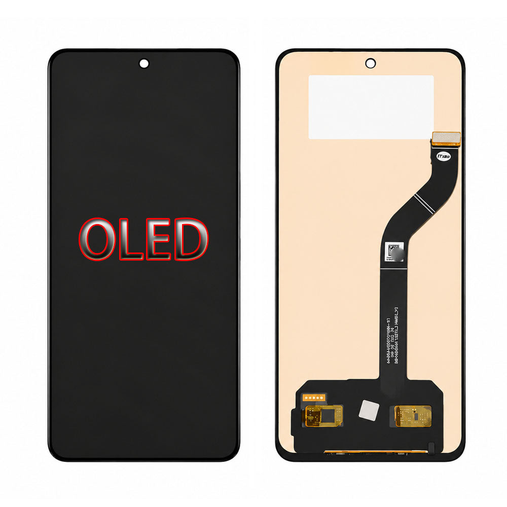 Xiaomi MI 12 Lite OLED Screen Assembly — Frameless Replacement, Bright & True Colors