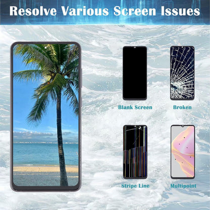 Original Samsung Galaxy S21 FE Screen Assembly with Frame — Complete and Authentic Replacement for Your Device
