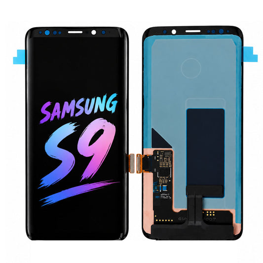 Original Samsung Galaxy S9 AMOLED Display Module Without Frame Screen Replacement Touch Digitizer Assembly Genuine OEM Repair Component
