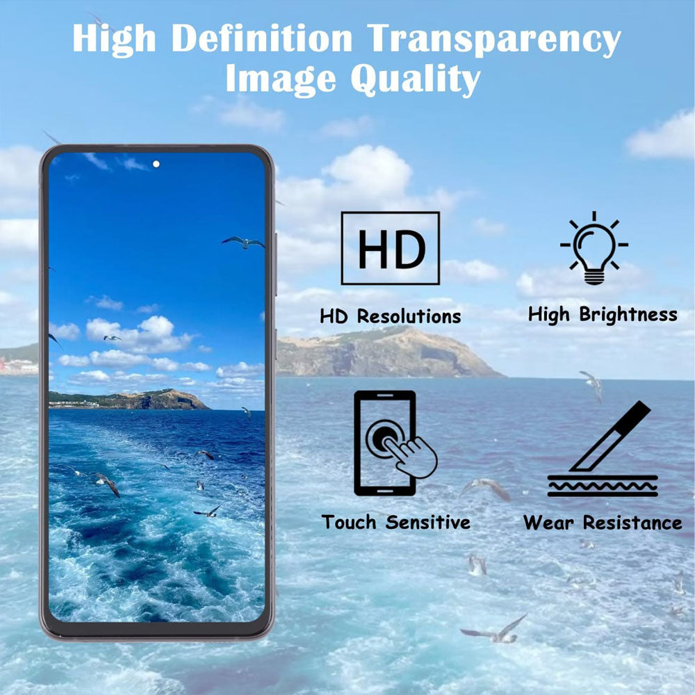 Original Samsung Galaxy S21 FE Screen Assembly with Frame — Complete and Authentic Replacement for Your Device