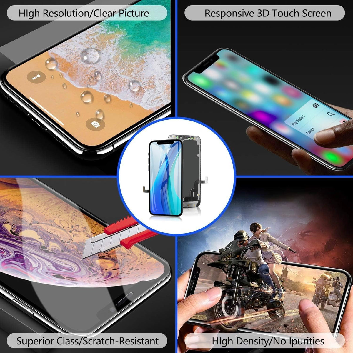 For iPhone 12 mini LCD Screen Replacement ( In-Cell, IC Replacement)