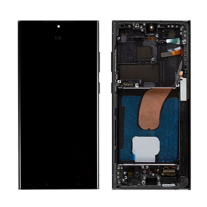Original Samsung Galaxy S23 Ultra (S918) OEM Screen Assembly with Frame — Genuine Replacement for Exceptional Quality