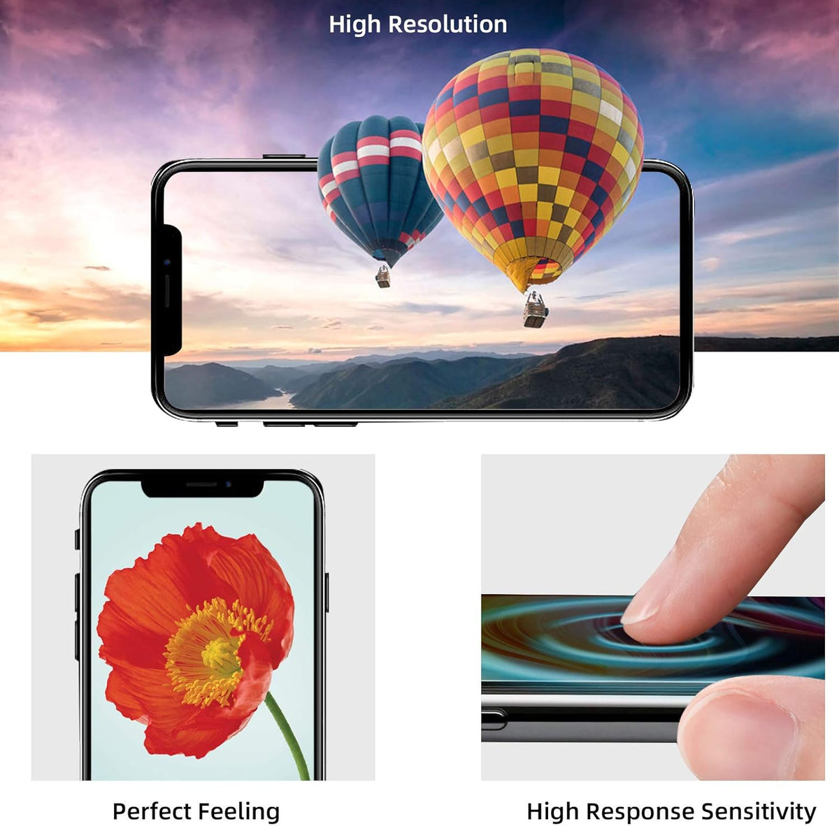 For iPhone 11 Pro LCD Screen Replacement (In-Cell, IC Replacement)