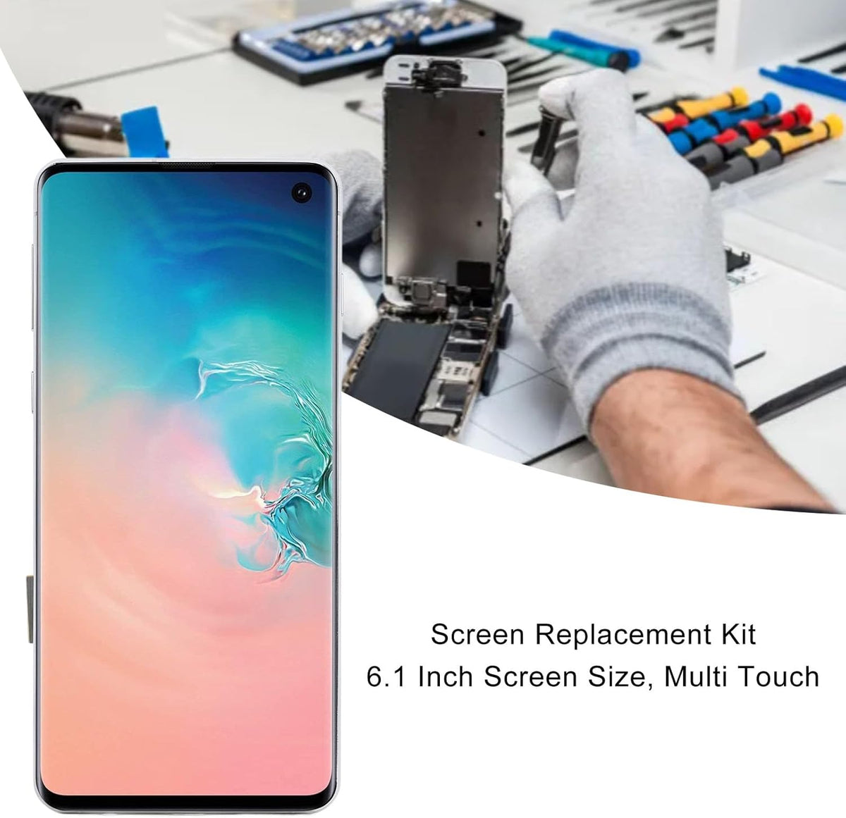 Samsung Galaxy S10 OLED Screen Replacement — Soft Flexible Display Assembly (G973)
