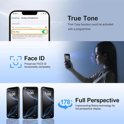 OLED Flexible Display Screen Replacement for iPhone 15 Pro Max (Soft OLED | COG | Movable IC)